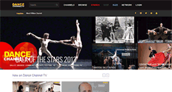Desktop Screenshot of dancechanneltv.com